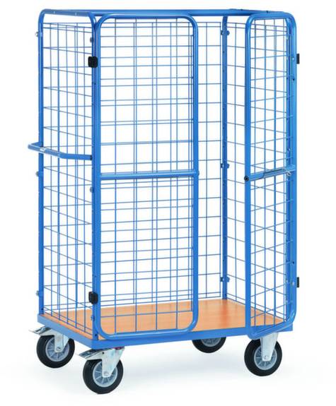 Fetra 8583-3 Rollbehälter Stahl pulverbeschichtet Traglast (max.): 500kg