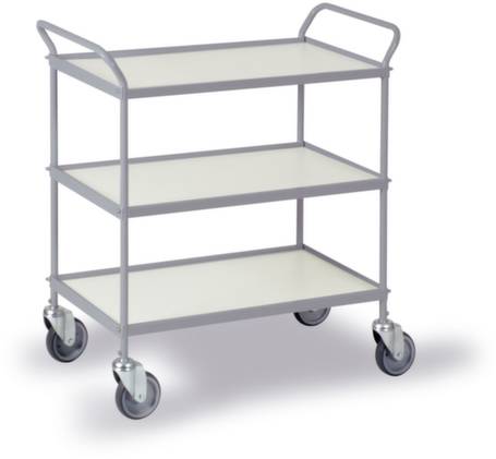 Ebinger 0037G Allzweckwagen Stahl pulverbeschichtet Traglast (max.): 150kg Silber-Grau