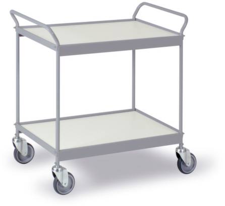 Ebinger 0300G Etagenwagen Stahl pulverbeschichtet Traglast (max.): 150kg Silber-Grau (RAL 7001)