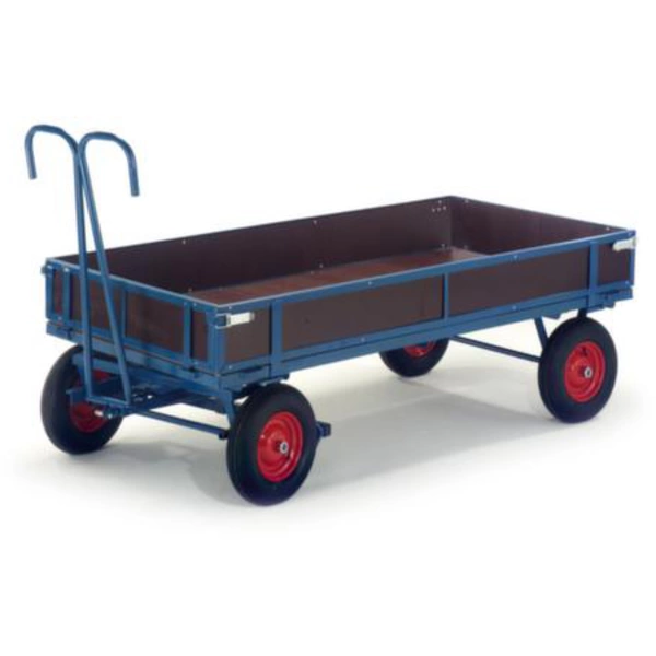 ROLLCART 15-15162 Handpritschenwagen Stahl pulverbeschichtet Traglast (max.): 1000kg Bereifung=Luft ROLLCART 15-15162 Handpritschenwagen Stahl pulverbeschichtet Traglast (max.): 1000kg Bereifung=Luft