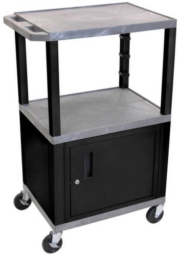 SEWT42GY-B/SEWTC2- Kunststoffwagen Polyethylen Traglast (max.): 150kg Grau