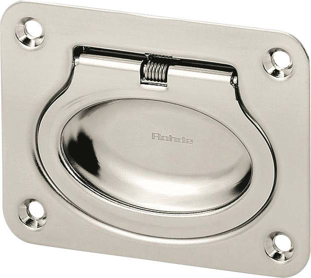 Rohde EE-01.R075.39 Klappgriff für Senkschrauben Silber (L x B x H) 75 x 10 x 58 mm 1 St.