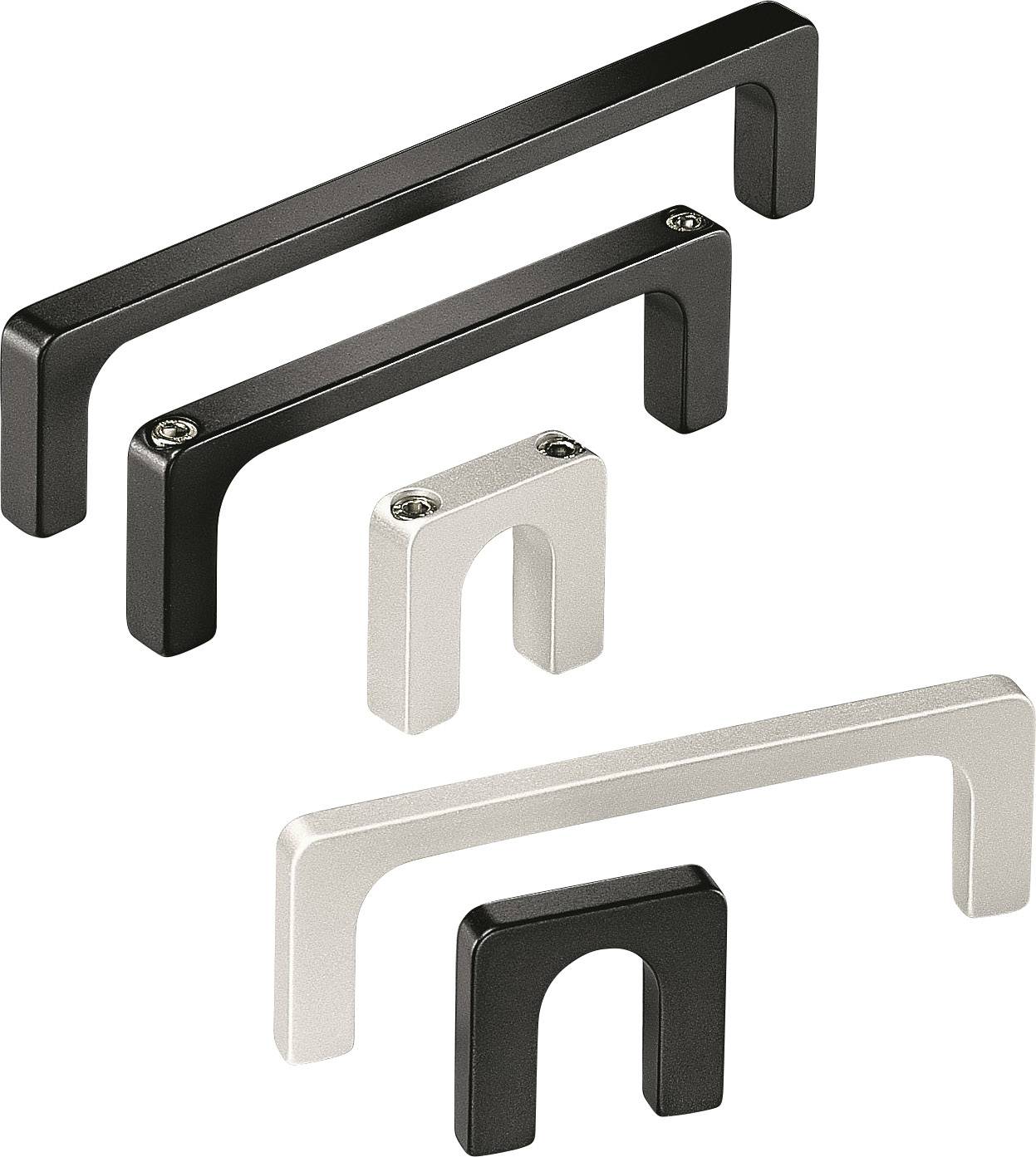 Rohde R3-12.075.01 Profilgriff für Zylinderschrauben Silber (L x B x H) 87.5 x 12 x 40mm 1St.