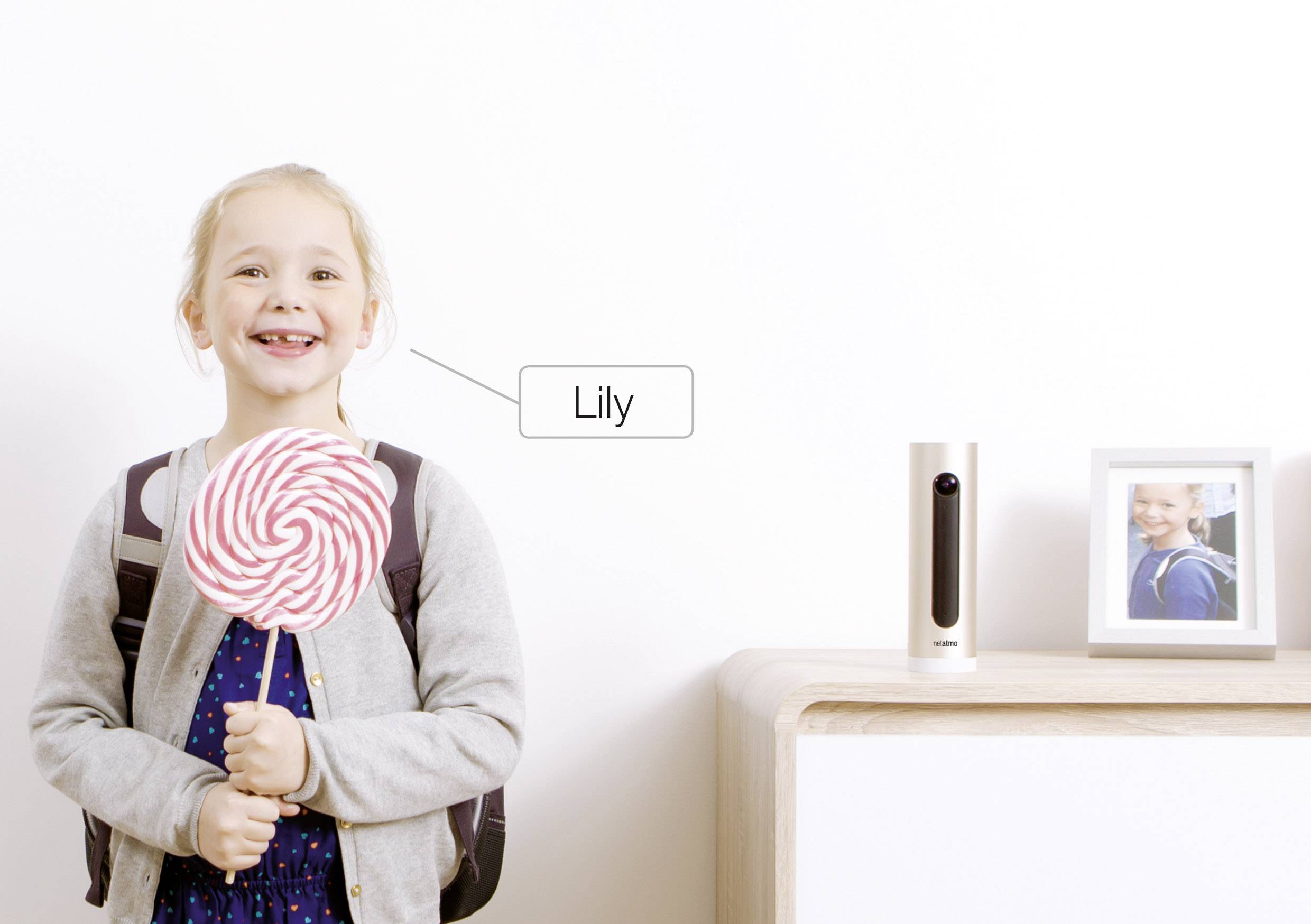 Netatmo Welcome NSC01-EU WLAN IP Überwachungskamera 1920 x 1080 Pixel