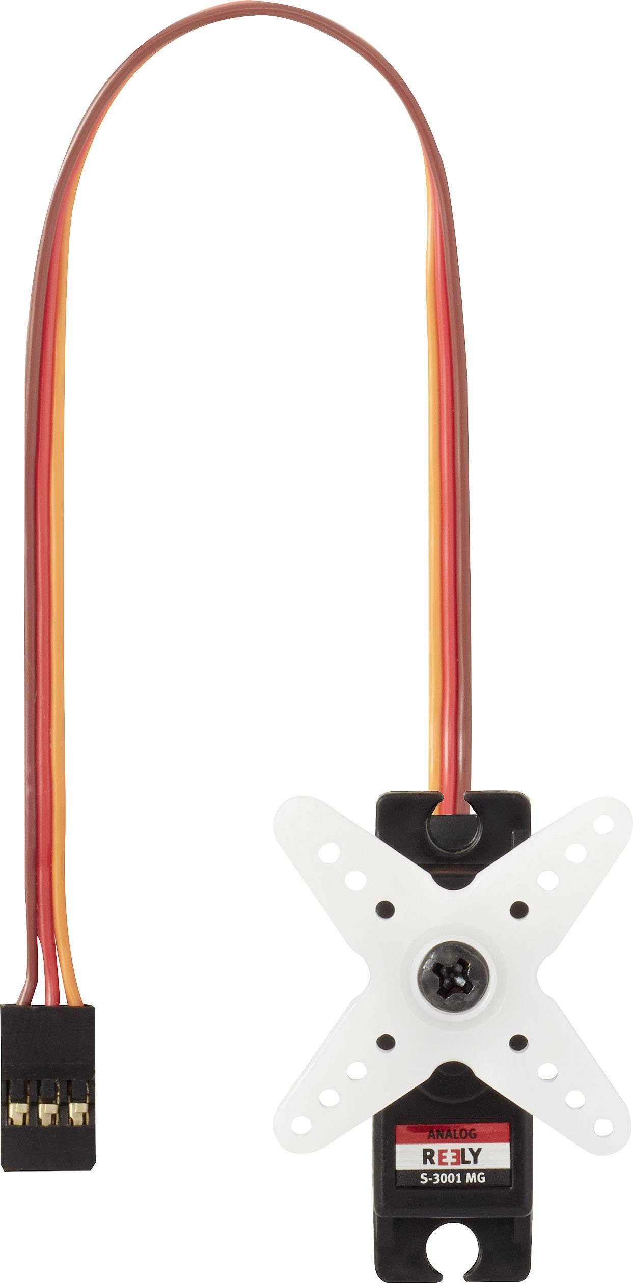 Reely Micro-Servo Analog-Servo Getriebe-Material: Metall Stecksystem: JR