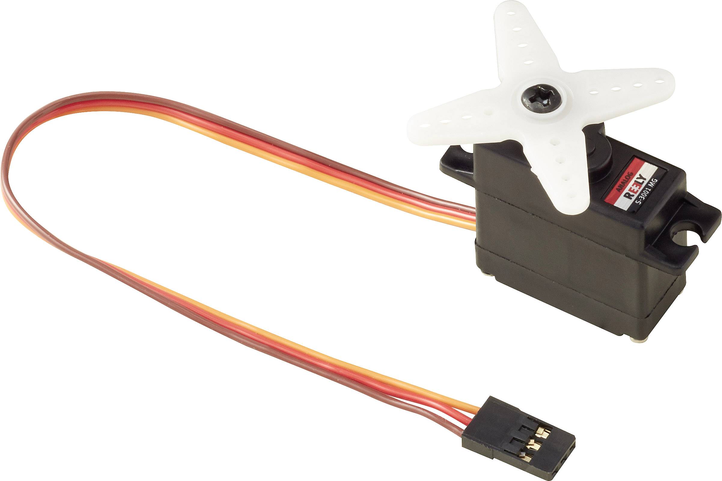 Reely Micro-Servo Analog-Servo Getriebe-Material: Metall Stecksystem: JR