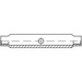 TOOLCRAFT 136565 Turnbuckle sleeve M36 Steel zinc galvanized DIN 1478 1 pc(s)