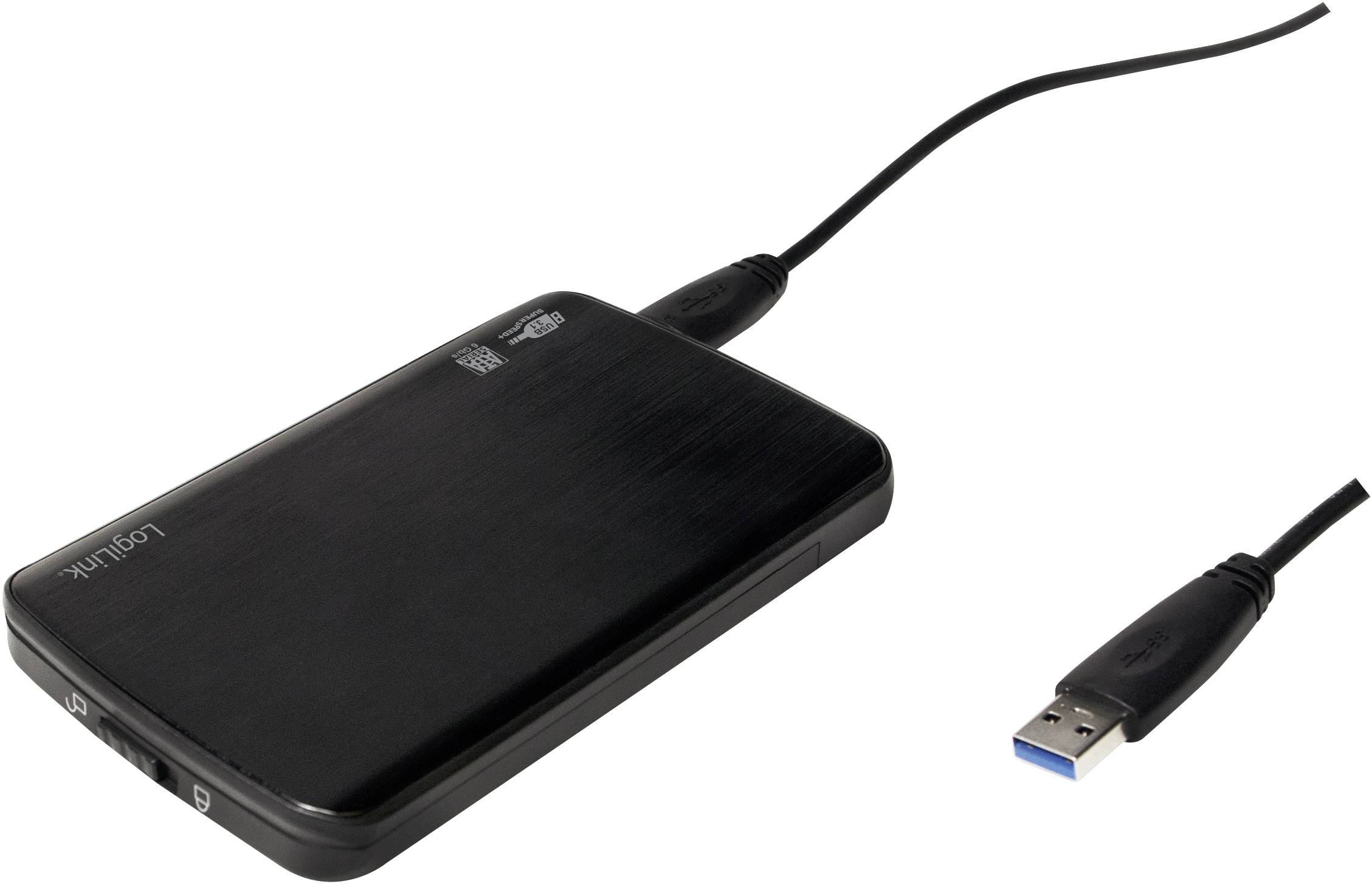 LogiLink Festplattengehäuse 2,5, SATA, USB 3.1 Gen2