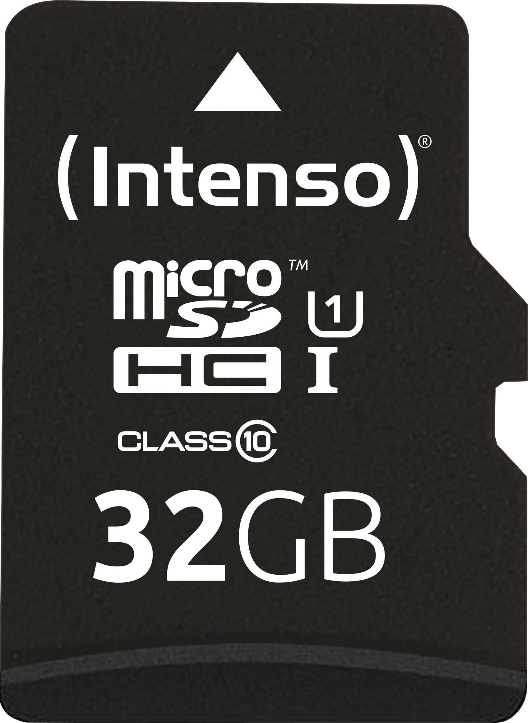 Intenso Professional microSDHC-Karte 32 GB Class 10, UHS-I inkl. SD-Adapter