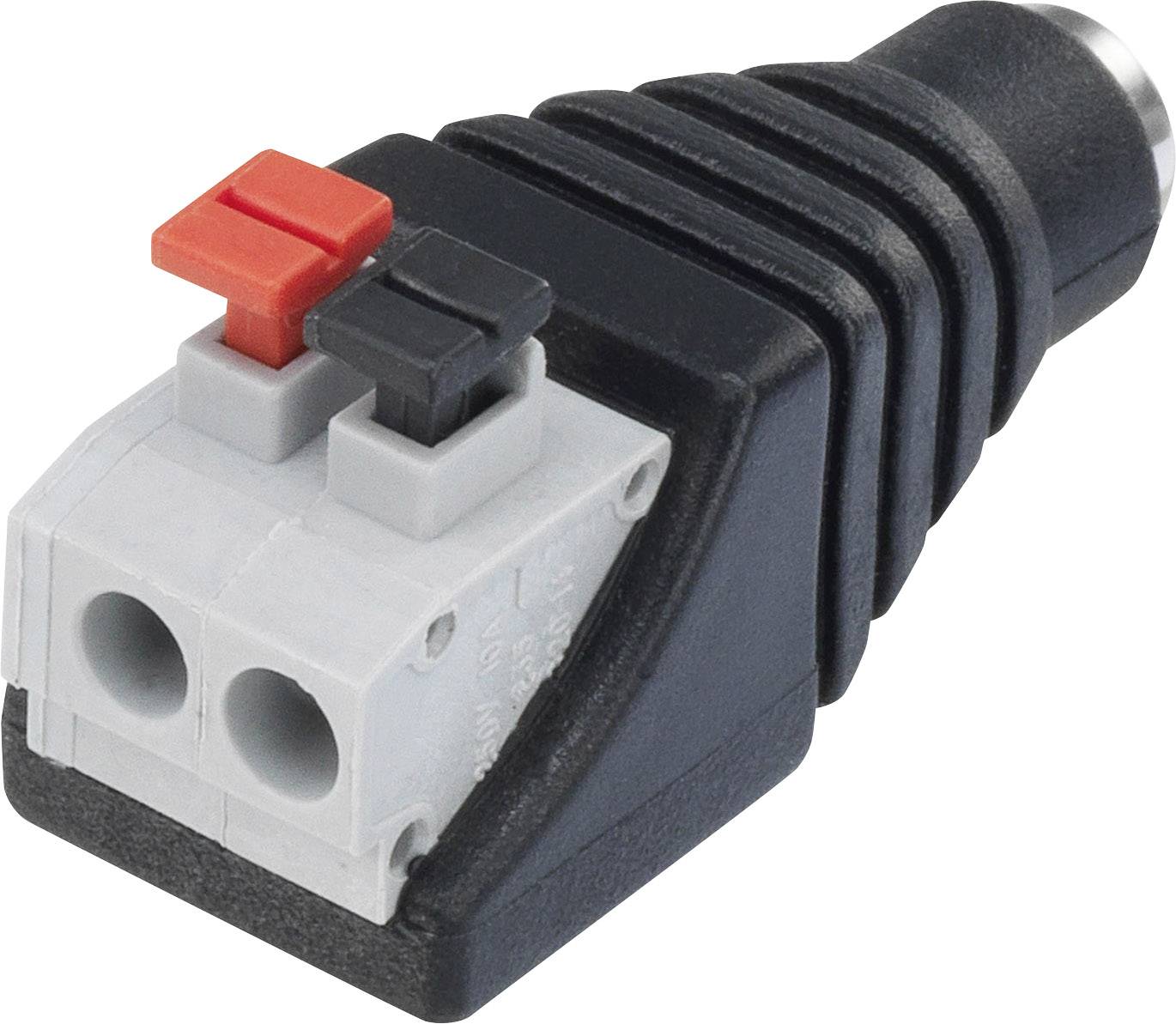 TRU COMPONENTS QT-DC2.1F Schwachstromverbinder Buchse, gerade 5.5mm 2.1mm 1St.