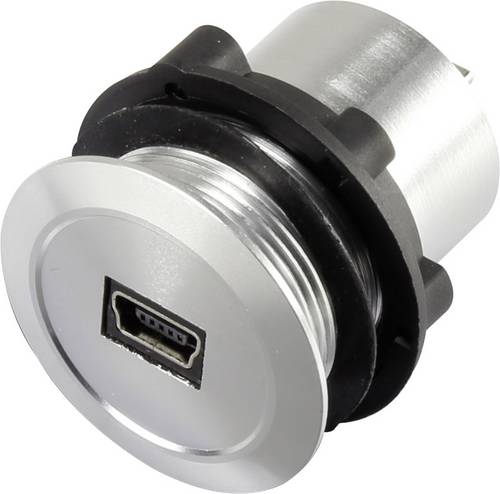 Mini USB Einbaubuchse 2.0 Buchse, Einbau Mini USB-01 Mini USB B Buchse auf Mini USB B