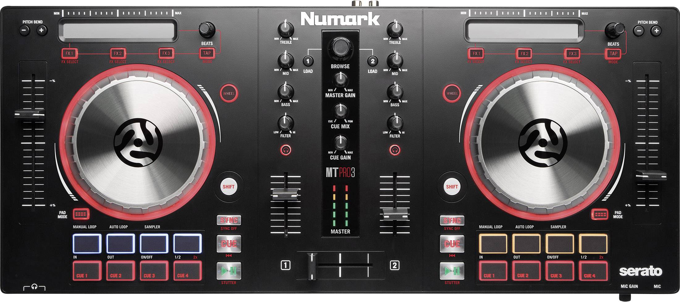 Numark MIXTRACK PRO III DJ Controller versandkostenfrei | voelkner