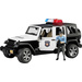 Bruder Einsatzfahrzeug Modell Jeep Wrangler UR Polizei Fertigmodell PKW Modell