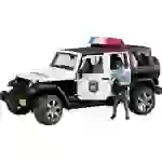 Bruder Einsatzfahrzeug Modell Jeep Wrangler UR Polizei Fertigmodell PKW Modell Bruder Einsatzfahrzeug Modell Jeep Wrangler UR Polizei Fertigmodell PKW Modell