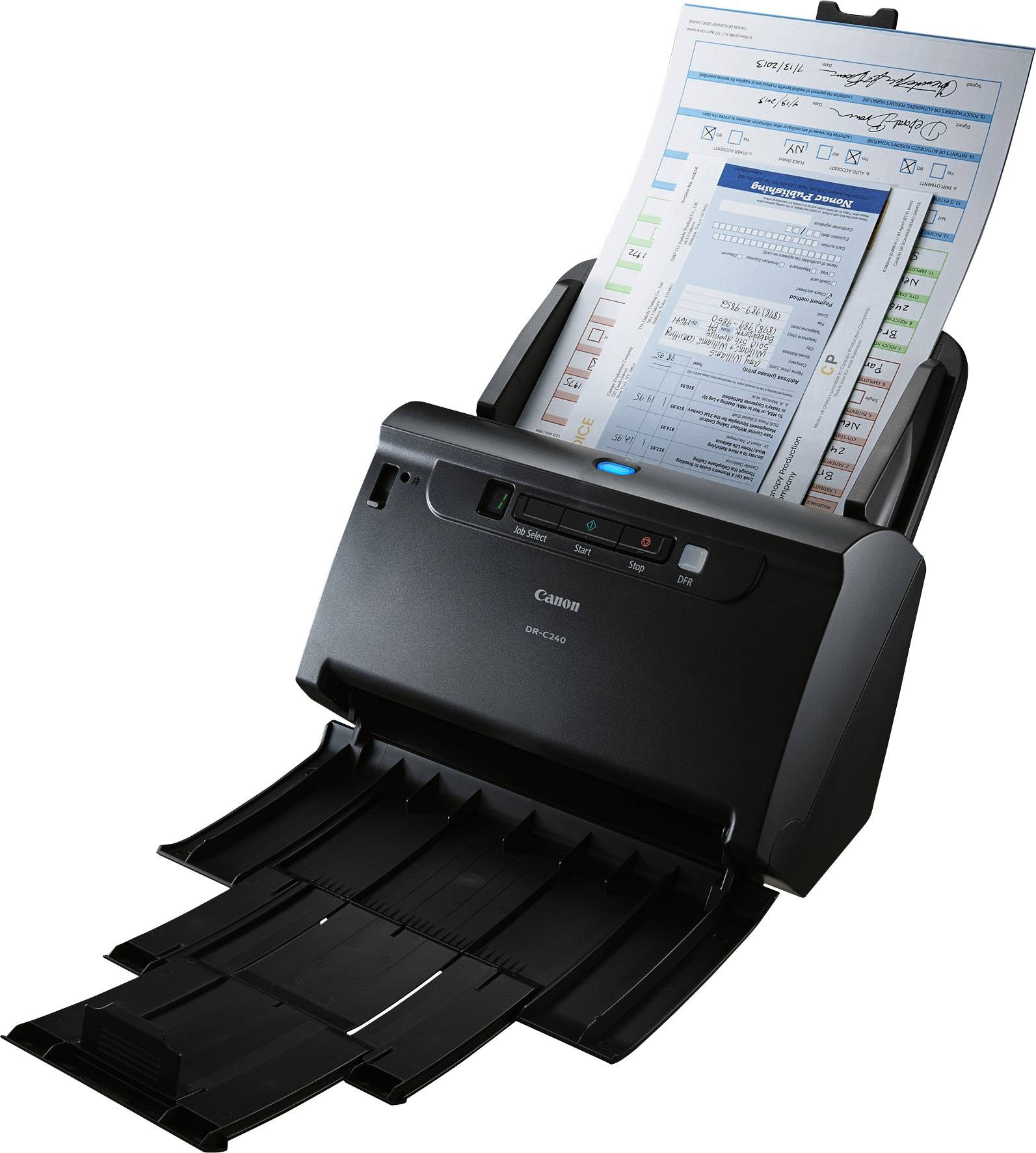 Canon imageFORMULA DR-C240 - Dokumentenscanner - CMOS / CIS - Duplex - Legal - 600 dpi x 600 dpi - bis zu 45 Seiten/Min.