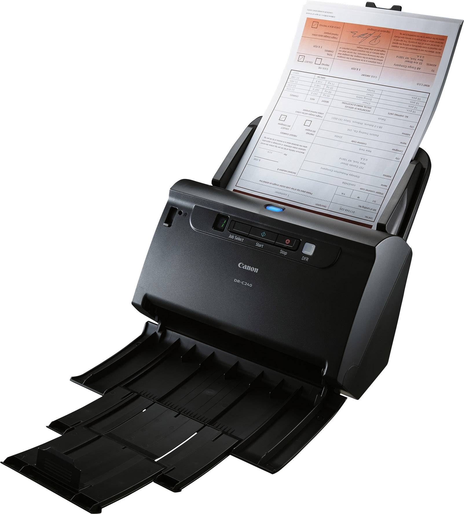 Canon imageFORMULA DR-C240 - Dokumentenscanner - CMOS / CIS - Duplex - Legal - 600 dpi x 600 dpi - bis zu 45 Seiten/Min.