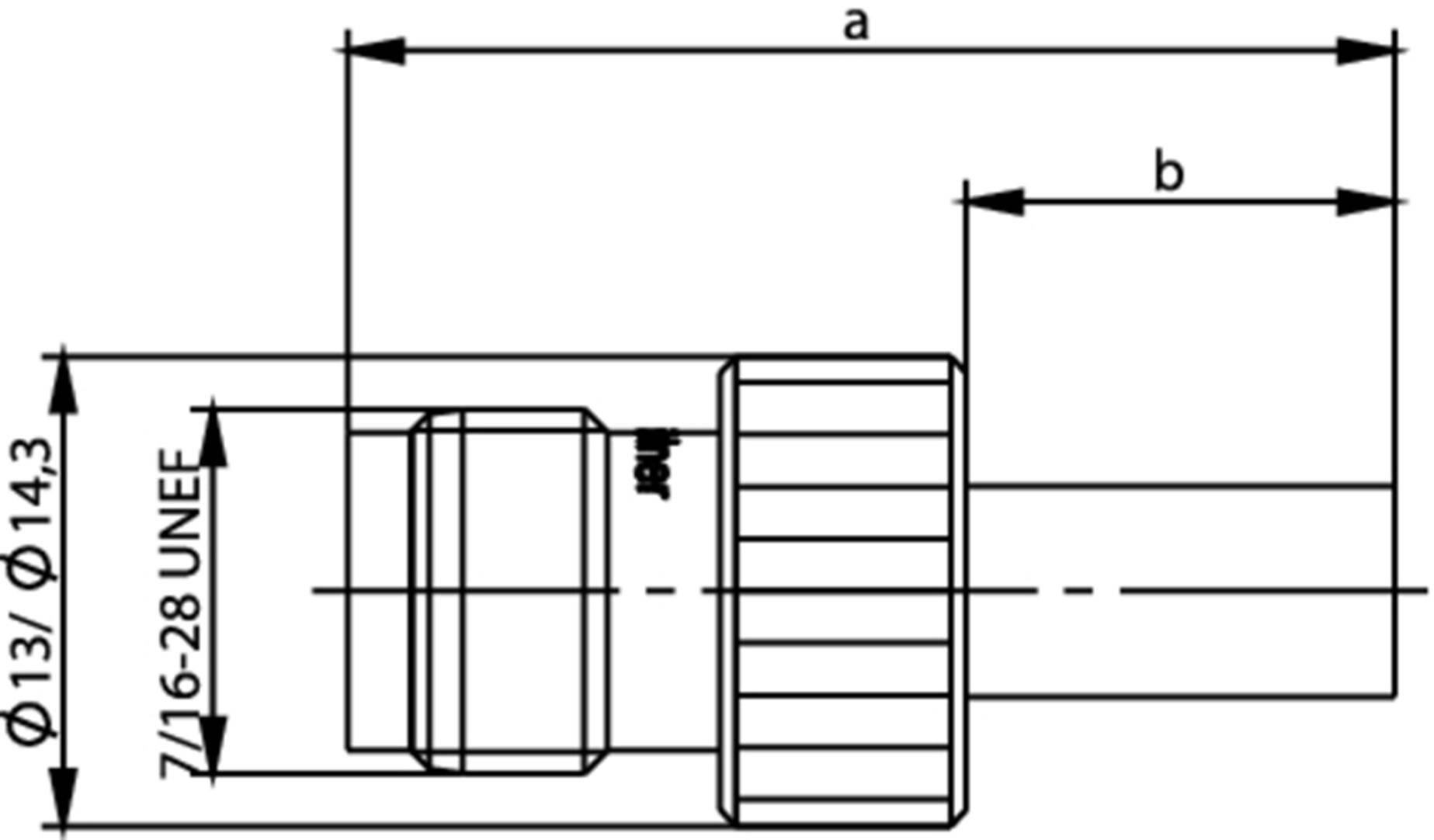Telegärtner 100023766 100023766 TNC-Steckverbinder Buchse, gerade 50Ω 1St.