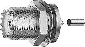 Telegärtner J01041A0004 J01041A0004 UHF-Steckverbinder Buchse, Einbau 50 Ω 1 St.
