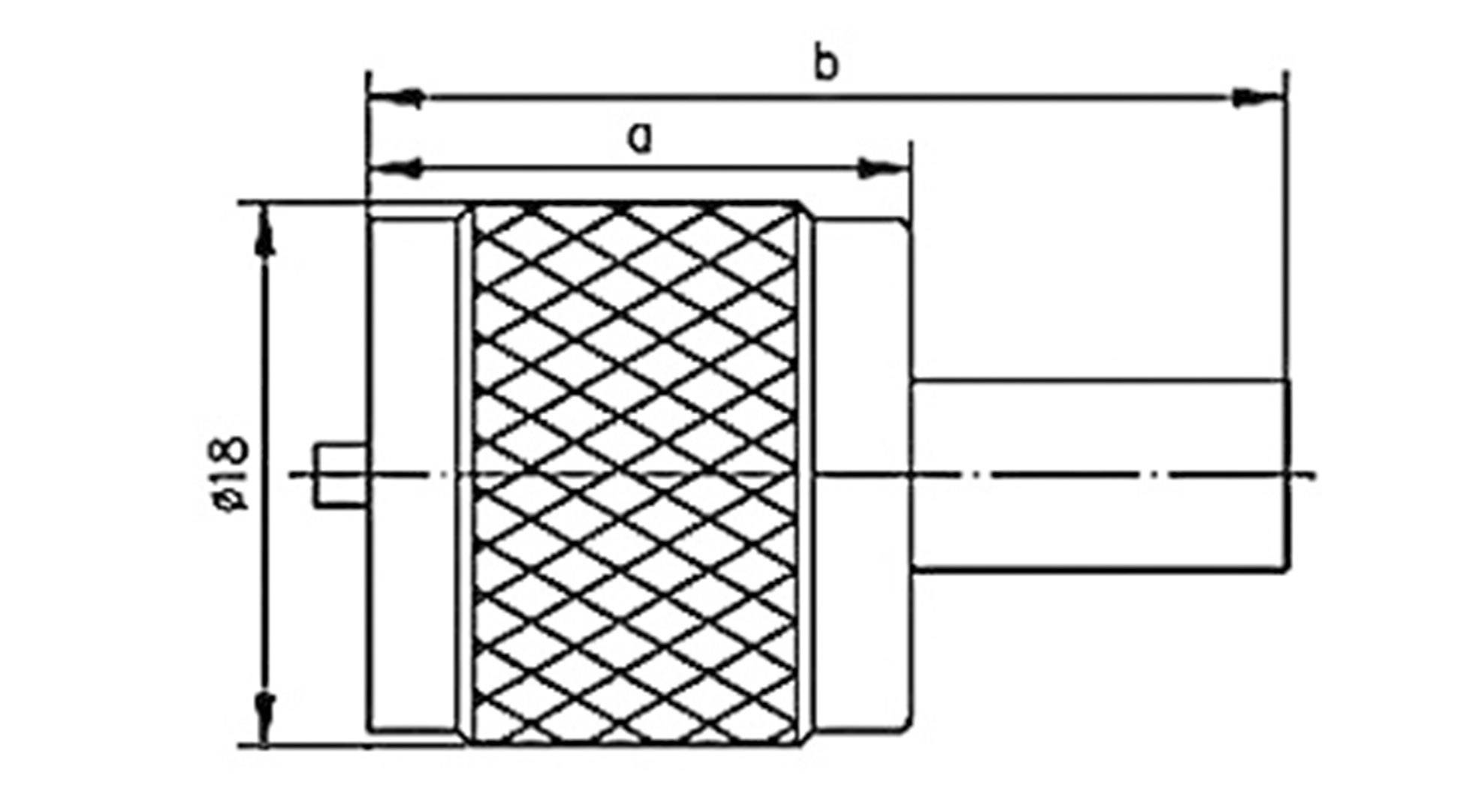 Telegärtner 100024323 100024323 UHF-Steckverbinder Stecker, gerade 50Ω 1St.