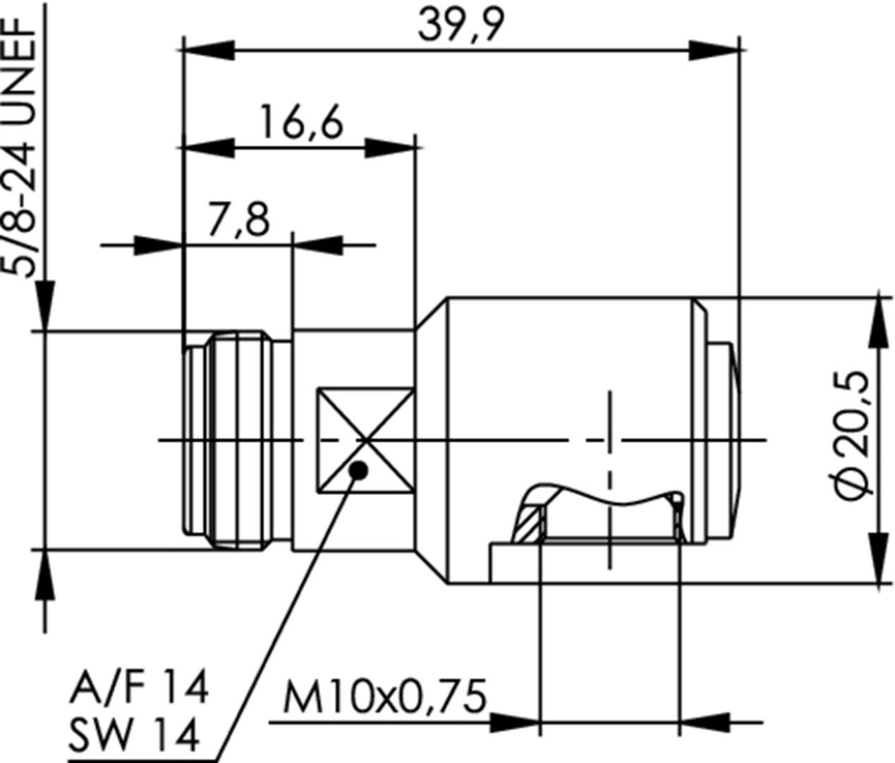 Telegärtner 100024068 100024068 Normkopfstecker 1St.