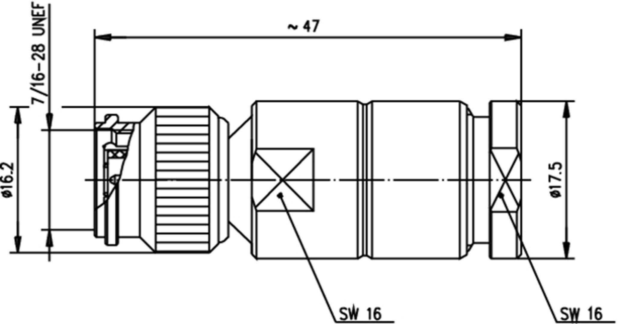 Telegärtner 100023735 100023735 TNC-Steckverbinder Stecker, gerade 50Ω 1St.