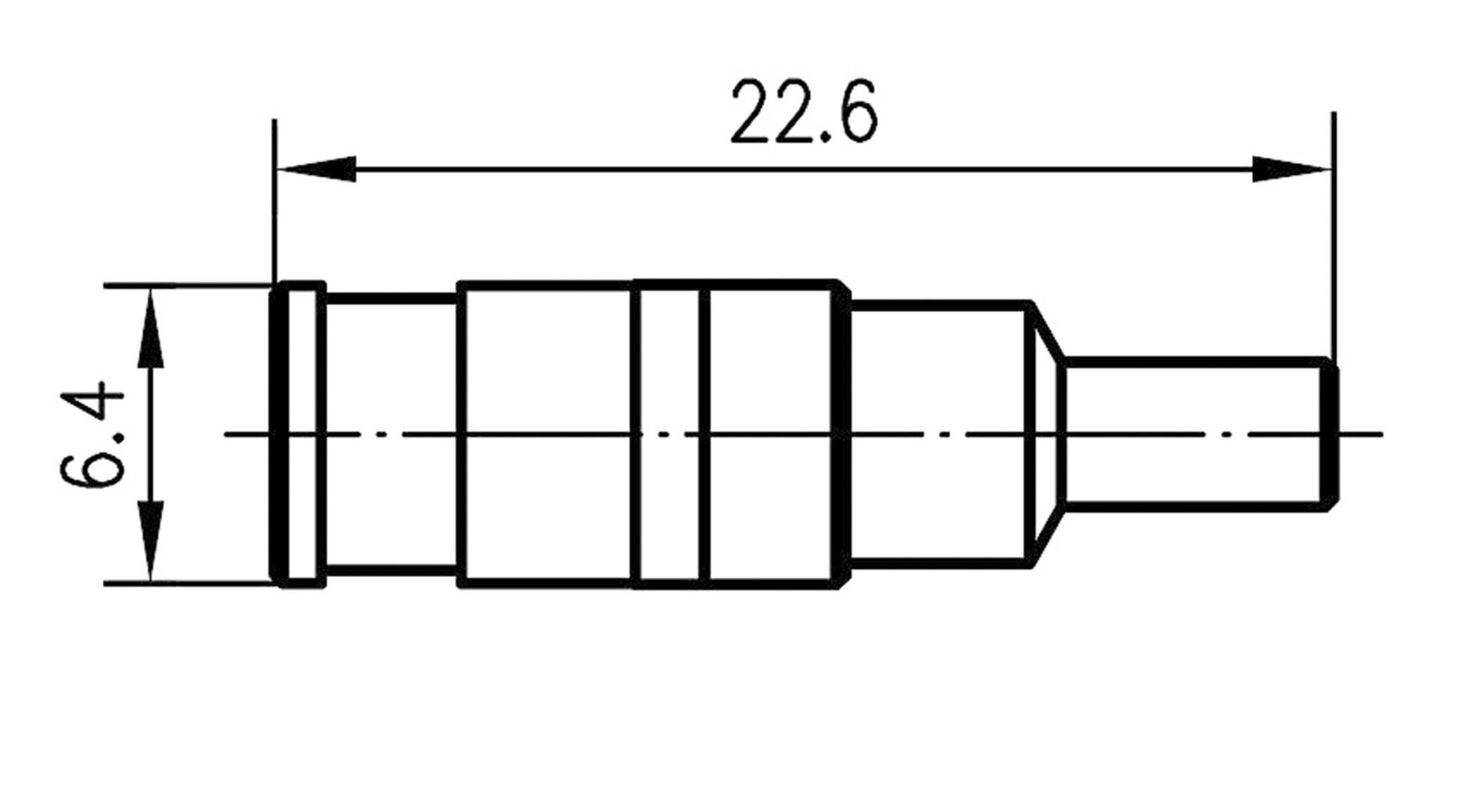 Telegärtner 100024882 100024882 SMB-Steckverbinder Buchse, gerade 50Ω 1St.
