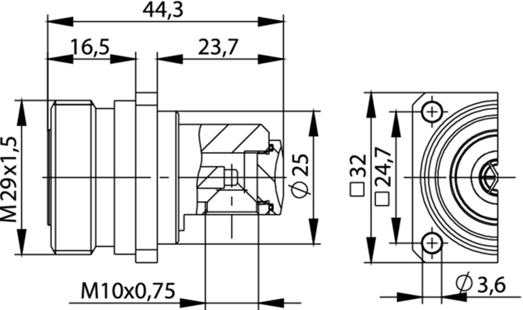 Telegärtner 100024492 100024492 Normkopfstecker 1St.