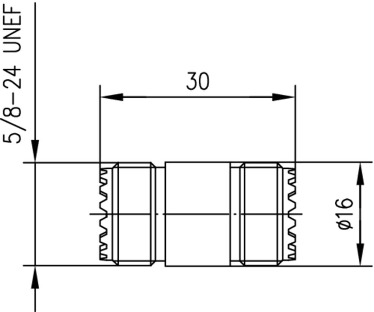 Telegärtner 100024347 100024347 BNC-Adapter UHF-Buchse - UHF-Buchse 1St.