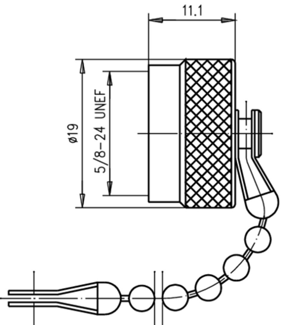 Telegärtner 100021261 100021261 Abdeckkappe 1St.