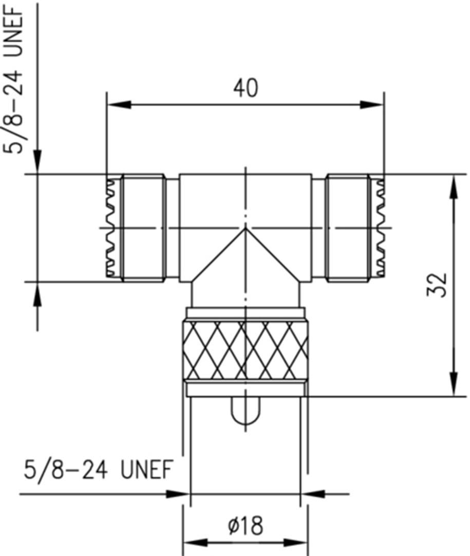 Telegärtner 100024349 100024349 BNC-Adapter UHF-Buchse - UHF-Stecker, UHF-Buchse 1St.