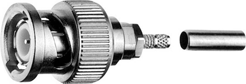 Telegärtner J01002B0026 J01002B0026 BNC-Steckverbinder Stecker, gerade 75 Ω 1 St.