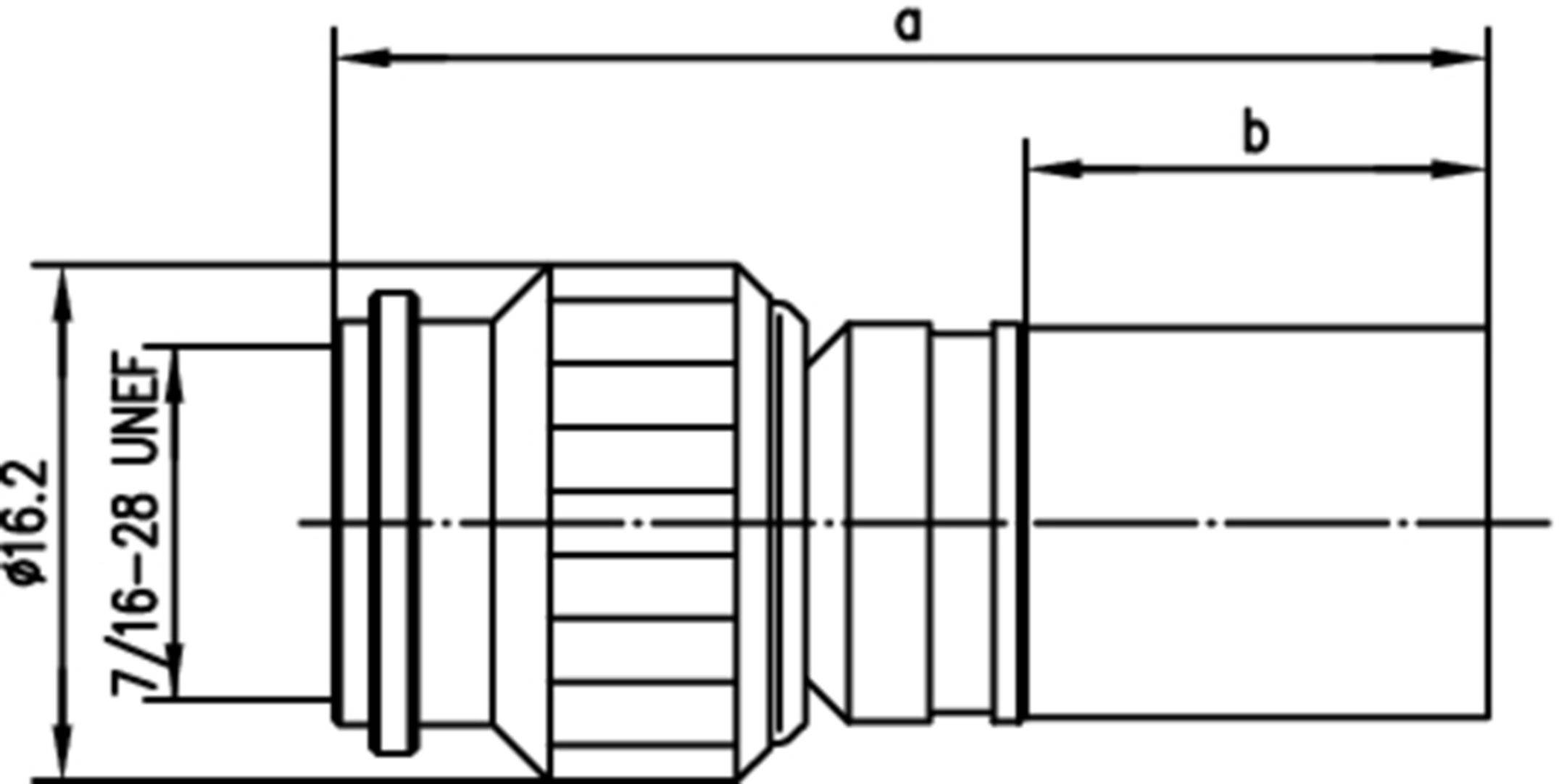 Telegärtner 100023715 100023715 TNC-Steckverbinder Stecker, gerade 50Ω 1St.