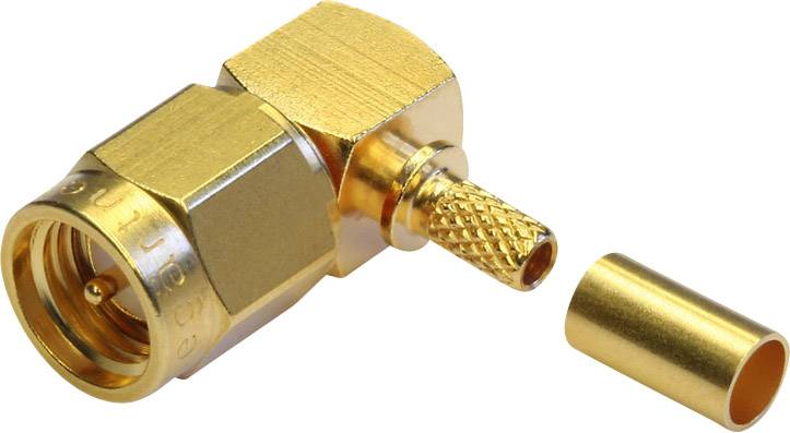 Telegärtner 100024632 100024632 SMA-Steckverbinder Stecker, gewinkelt 50Ω 1St.