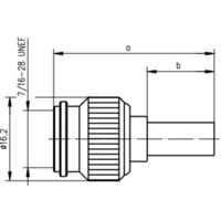 Telegärtner 100023703 100023703 TNC-Steckverbinder Stecker, gerade 50 Ω 1 St. Telegärtner 100023703 100023703 TNC-Steckverbinder Stecker, gerade 50 Ω 1 St.