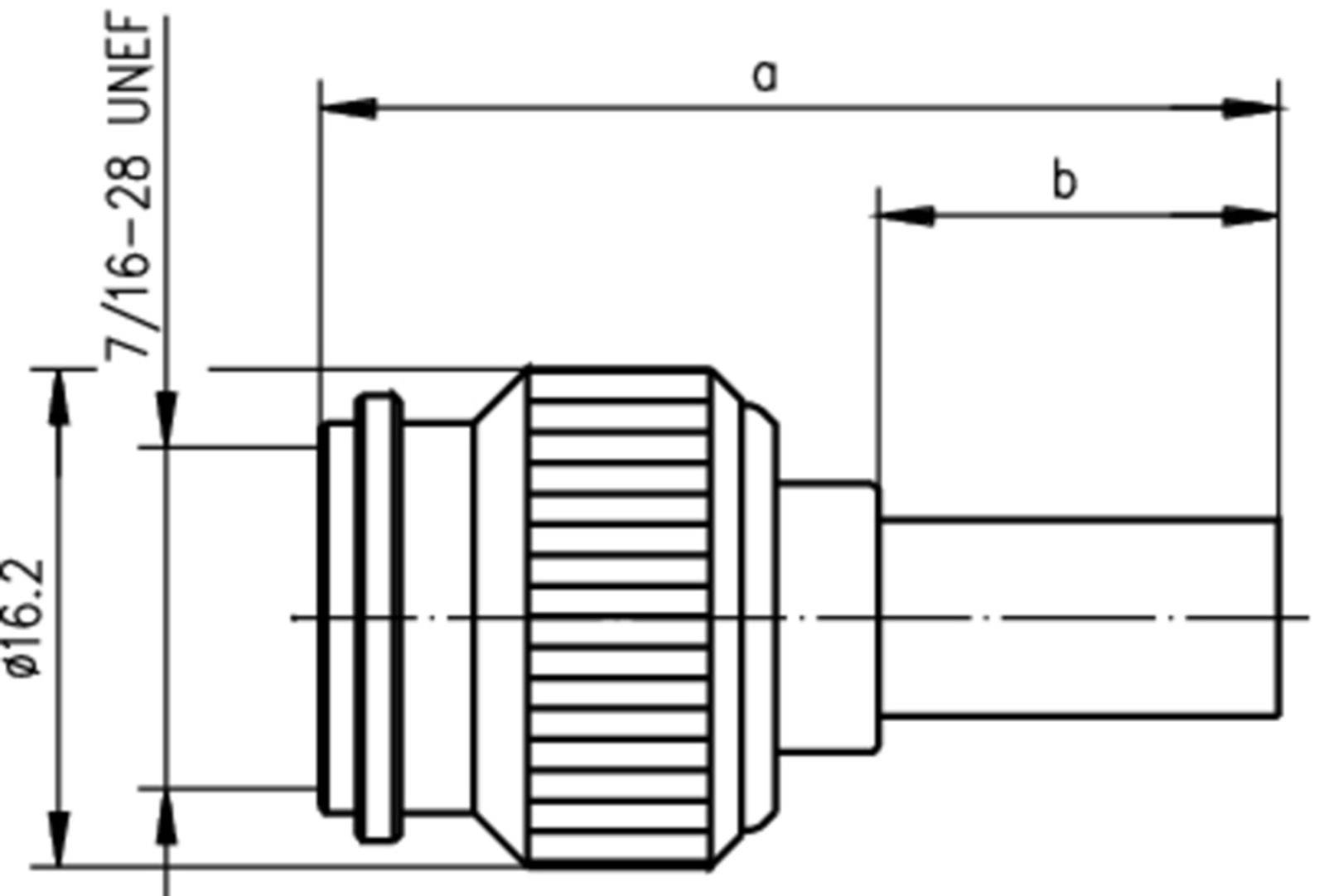 Telegärtner 100023703 100023703 TNC-Steckverbinder Stecker, gerade 50Ω 1St.
