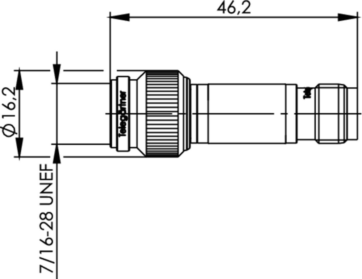 Telegärtner J01016A0007 J01016A0007 Dämpfungsglied