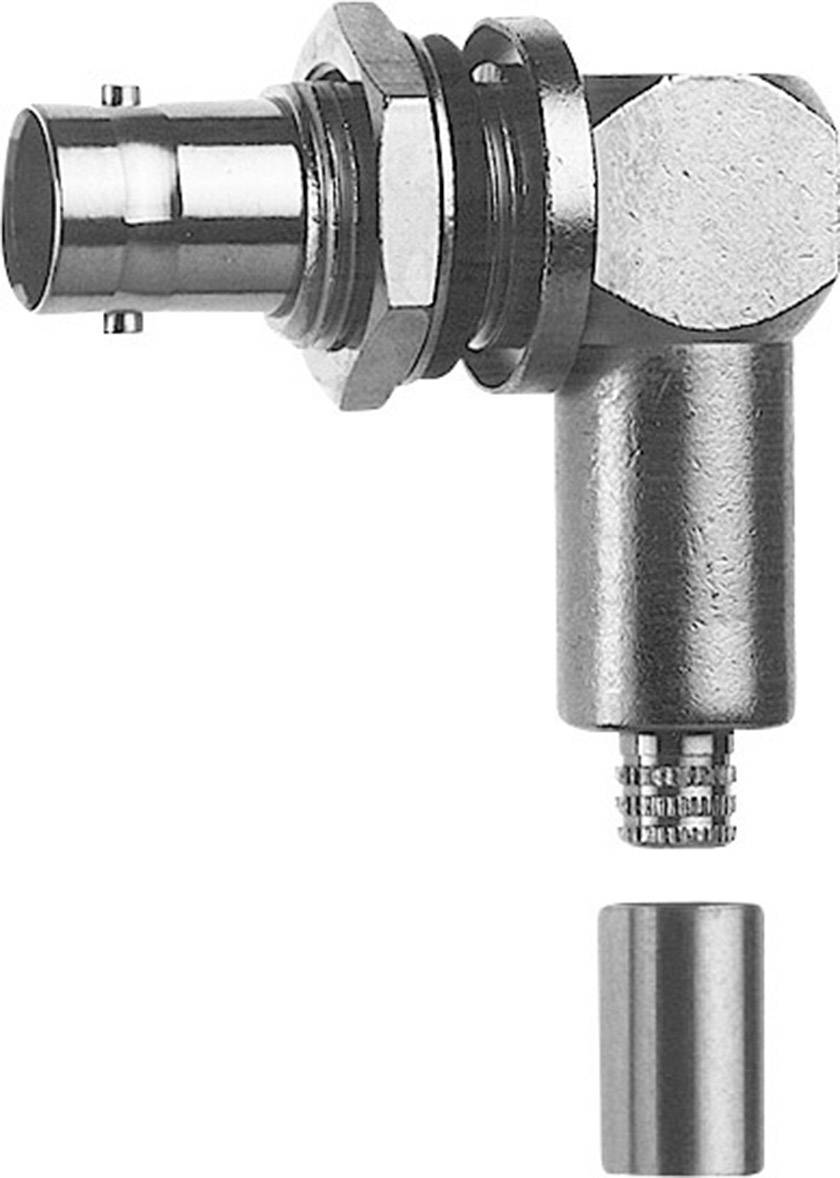 Telegärtner 100023566 100023566 BNC-Steckverbinder Buchse, Einbau horizontal 75Ω 1St.