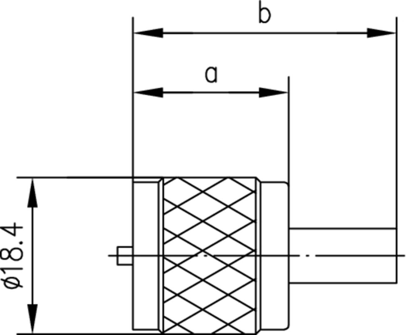 Telegärtner 100024325 100024325 UHF-Steckverbinder Stecker, gerade 50Ω 1St.