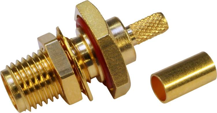 Telegärtner 100024759 100024759 SMA-Reverse-Steckverbinder Buchse, Einbau 50Ω 1St.