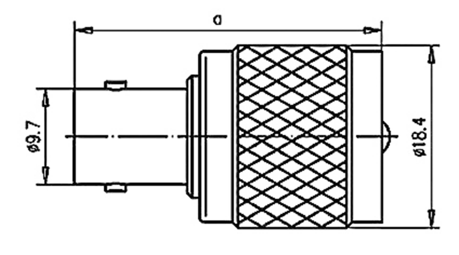 Telegärtner 100023666 100023666 Koax-Adapter BNC-Buchse - UHF-Stecker 1St.