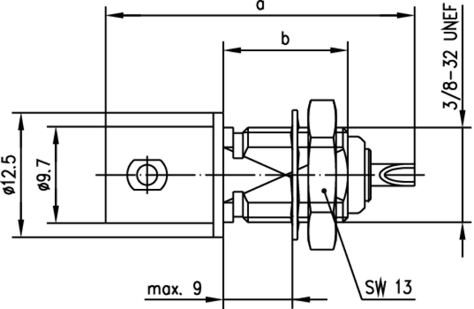 Telegärtner 100027513 100027513 BNC-Steckverbinder Buchse, Einbau 75Ω 1St.