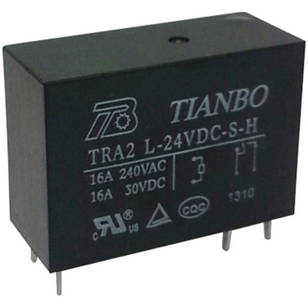 Tianbo Electronics TRA2 L-24VDC-S-H Printrelais 24 V/DC 20A 1 Schließer
