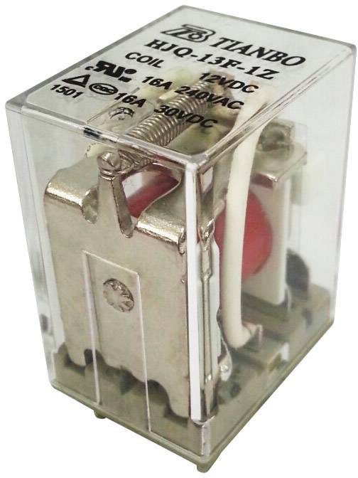 Tianbo Electronics HJQ-13F-1Z -220/240VAC Steckrelais 230 V/AC 20 A 1 Wechsler 1 St.