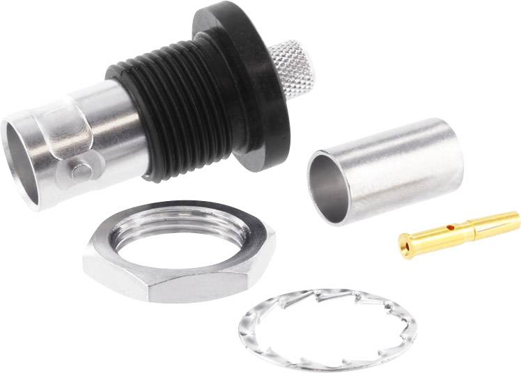 Telegärtner 100023533 100023533 BNC-Steckverbinder Buchse, Einbau 75Ω 1St.