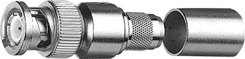 Telegärtner 100023466 100023466 BNC-Steckverbinder Stecker, gerade 75 Ω 1 St.