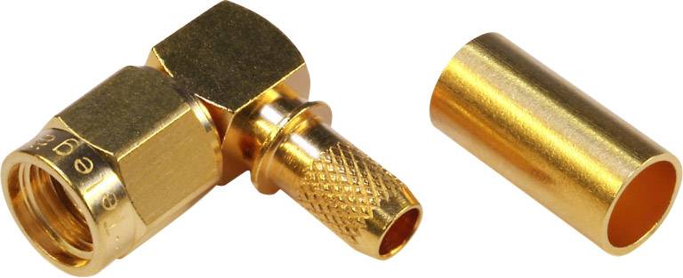Telegärtner 100024656 100024656 SMA-Reverse-Steckverbinder Stecker, gewinkelt 50 Ω 1 St.
