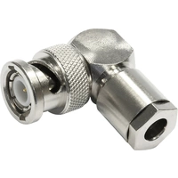 Telegärtner 100023301 100023301 BNC-Steckverbinder Stecker, gewinkelt 50 Ω 1 St. Telegärtner 100023301 100023301 BNC-Steckverbinder Stecker, gewinkelt 50 Ω 1 St.