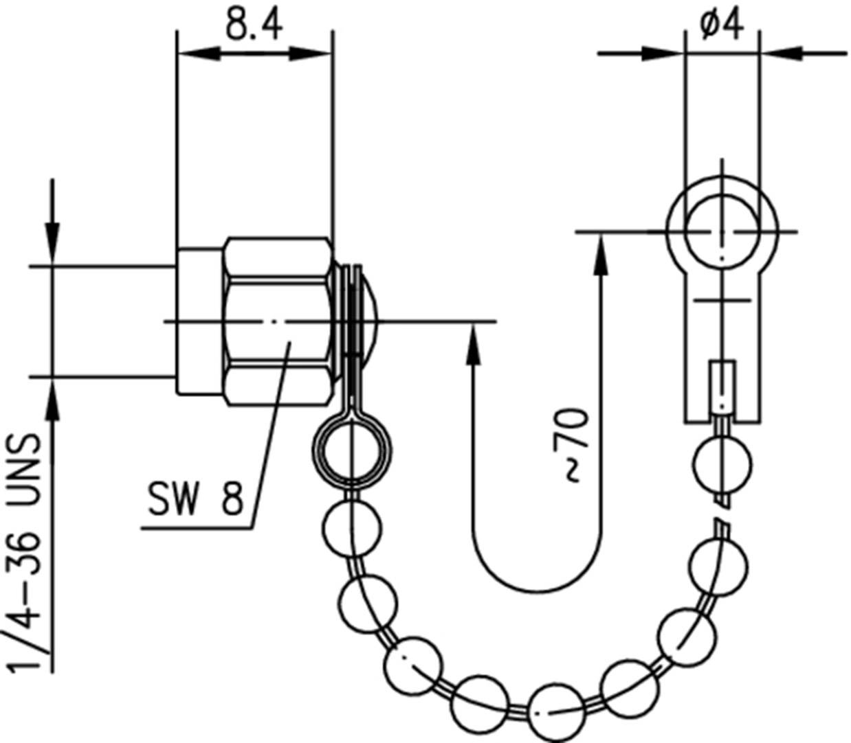 Telegärtner 100021278 100021278 Abdeckkappe Gold 1St.