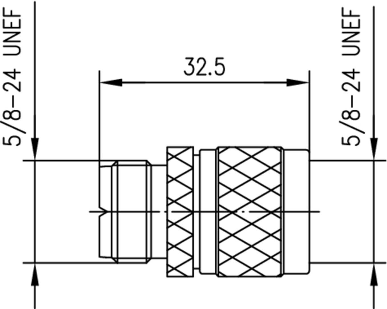 Telegärtner 100024353 100024353 Koax-Adapter UHF-Buchse - N-Stecker 1St.
