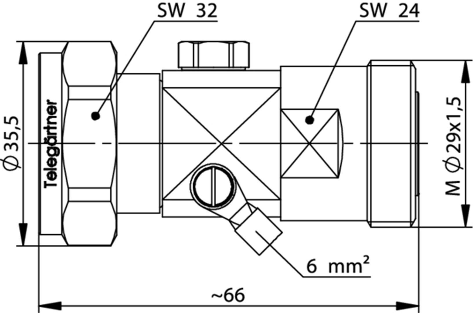 Telegärtner 100024579 100024579 Überspannungsableiter 1St.